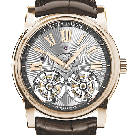 ROGER DUBUIS
Hommage Double Flying Tourbillon | ロジェ・デュブイ オマージュ ダブルフライングトゥールビヨン