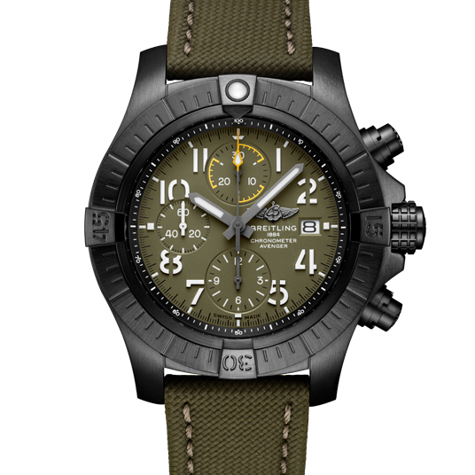 BREITLING
 AVENGER CHRONOGRAPH 45 NIGHT MISSION | ブライトリング アベンジャー クロノグラフ 45 ナイトミッション