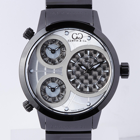Curtis & Co.
Big Time WORLD 42mm 3Time Zone | カーティス ビッグタイム42ミリ ホワイト/ブラックケース