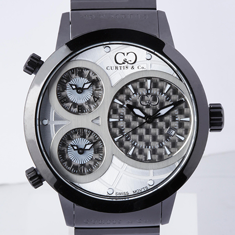 Curtis & Co.
Big Time WORLD 50mm 3Time Zone | カーティス ビッグタイム50ミリ ホワイト/ブラックケース