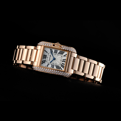 Cartier
 TANK ANGLAISE WATCH SMALL MODEL  | カルティエ タンク アングレーズ SM 18KPG ダイヤモンド 