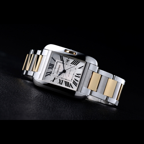 カルティエ(Cartier) タンク アングレーズ mm SS/YG(TANK