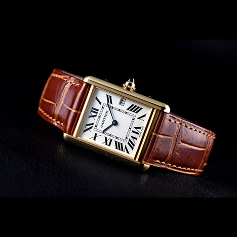 カルティエ(Cartier) タンク ルイ カルティエLM(Tank Louis Cartier LM ...