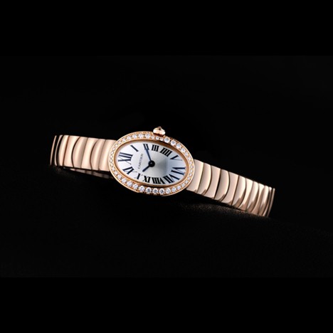Cartier
BAIGNOIRE WATCH MINI MODEL | カルティエ ミニ ベニュワール 18KPG ダイヤモンド