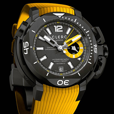 CLERC
HYDROSCAPH CENTRAL CHRONOGRAPH SMALL SECOND | クレール ハイドロスカフ セントラル・クロノグラフ スモールセコンド