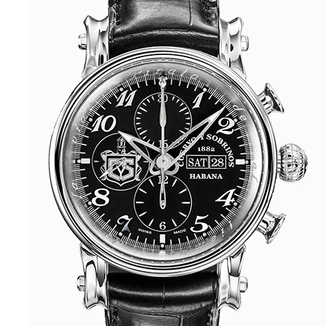 CUERVO Y SOBRINOS
TORPEDO PIRATA CHRONO DAY DATE | クエルボ・イ・ソブリノス トルピード ピラータ クロノ デイデイト