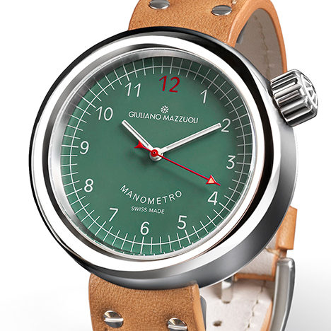GIULIANO MAZZUOLI
Manometro Green Dial | ジュリアーノ・マッツォーリ マノメトロ グリーン・ダイアル