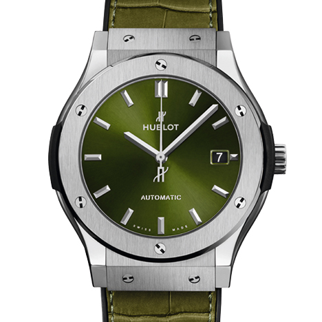 HUBLOT
 CLASSIC FUSION TITANIUM GREEN | ウブロ クラシック・フュージョン チタニウム グリーン