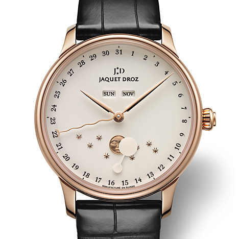 JAQUET DROZ
 THE ECLIPSE　18KRG IVORY ENAMEL | ジャケ・ドロー エクリプス 18KRG アイボリーエナメル