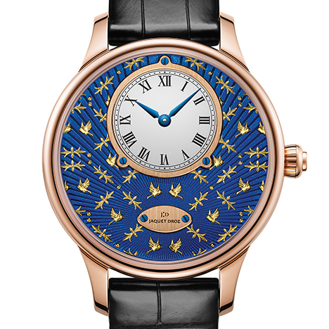 JAQUET DROZ
 Petite Heure Minute Paillonnée | ジャケ・ドロー プティ・ウール ミニット パイヨン