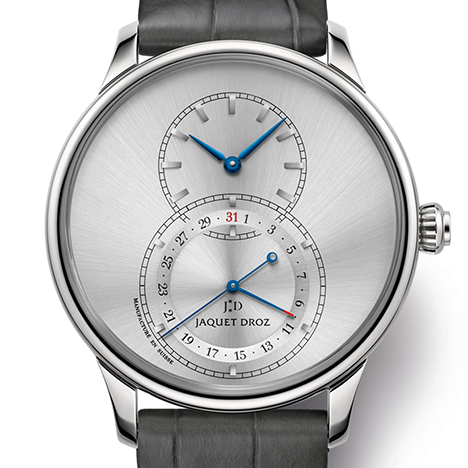 JAQUET DROZ
Grande Seconde Quantième Satin-Brushed Gray | ジャケ・ドロー グラン・セコンド カンティエーム サテンブラッシュ グレー
