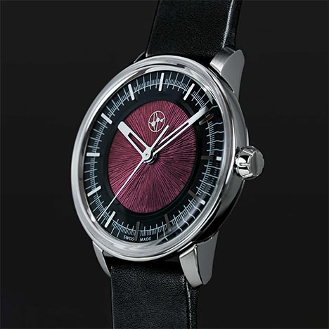 Lundis Bleus
 MÉTIERS D'ART 1110-MA “Burgundy-Black” | ランディ・ブルー メティエ ダール 1110-MA バーガンディー-ブラック