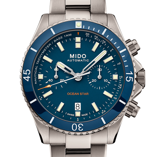 MIDO
 OCEAN STAR CHRONOGRAPH TITANIUM | ミドー オーシャンスター クロノグラフ チタン