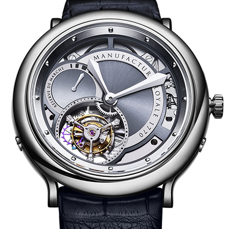 MANUFACTURE ROYALE
 1770 Steel Openwork Skeleton Dial | マニュファクチュール・ロワイヤル 1770 スティール オープンワーク・スケルトン・ダイアル