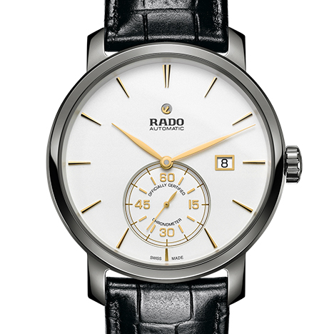 ラドー RADO 773.6053.3 ダイアマスター プチセコンド デイト 自動巻き メンズ _763604