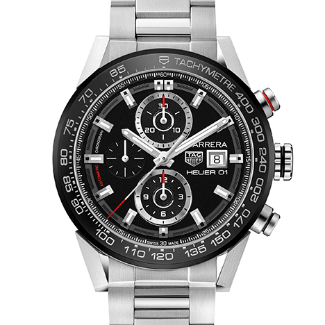 TAG Heuer
 TAG Heuer Carrera Calibre Heuer01 Chronograph | タグ・ホイヤー タグ・ホイヤー カレラ キャリバー ホイヤー01 クロノグラフ