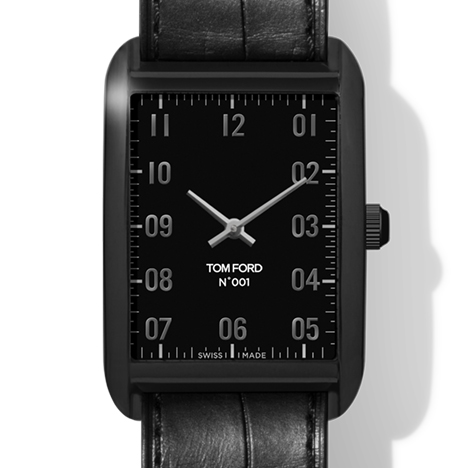 TOM FORD TIMEPIECES
 N.001 BLACK DLC CASE BLACK DIAL | トム フォード N.001 ブラックDLCケース ブラックダイアル