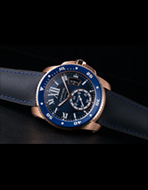 Calibre de Cartier Diver Blue PG(カリブル ドゥ カルティエ ダイバー ブルー PG)