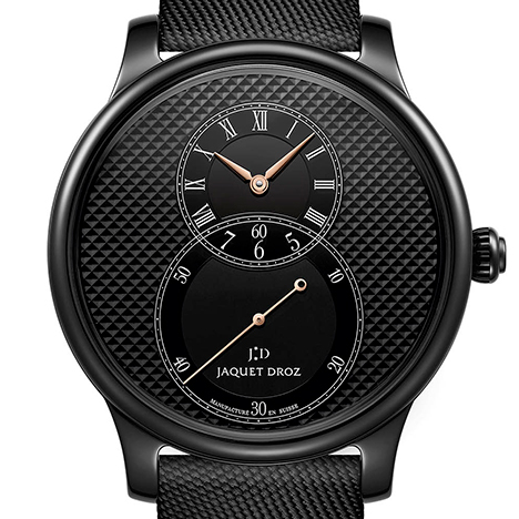 Grande Seconde Black Ceramic Clous de Paris(グラン・セコンド ブラックセラミック クル・ド・パリ)