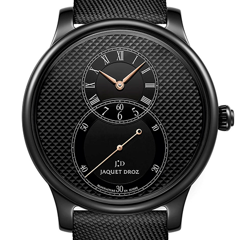 Grande Seconde Black Ceramic Clous de Paris(グラン・セコンド ブラックセラミック クル・ド・パリ)