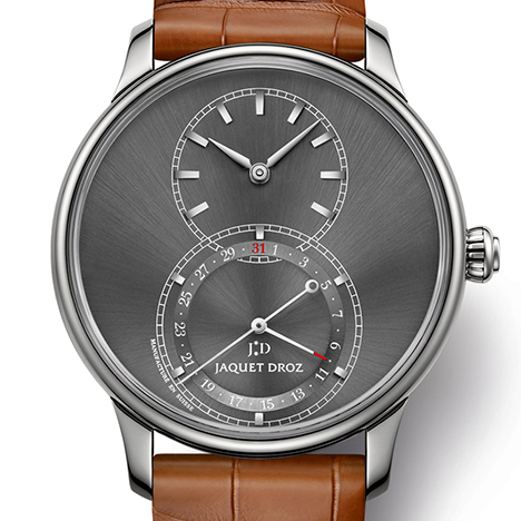 Grande Seconde Quanti&egrave;me Satin-Brushed Anthracite(グラン・セコンド カンティエーム サテンブラッシュ アントラサイト)