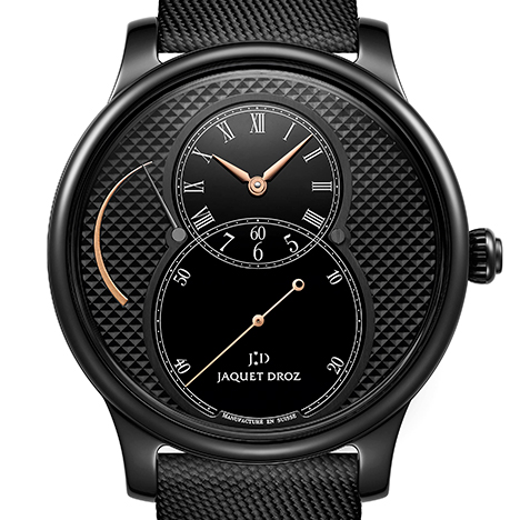 Grande Seconde Power Reserve Black Ceramic Clous de Paris(グラン・セコンド パワーリザーブ ブラックセラミック クル・ド・パリ)