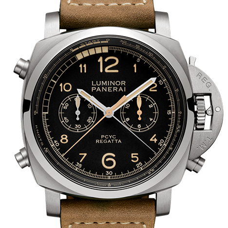 LUMINOR 1950 PCYC REGATTA 3 DAYS CHRONO FLYBACK AUTOMATIC TITANIO - 47MM(ルミノール 1950 PCYC レガッタ スリーデイズ クロノ フライバック オートマティック チタニオ - 47mm)