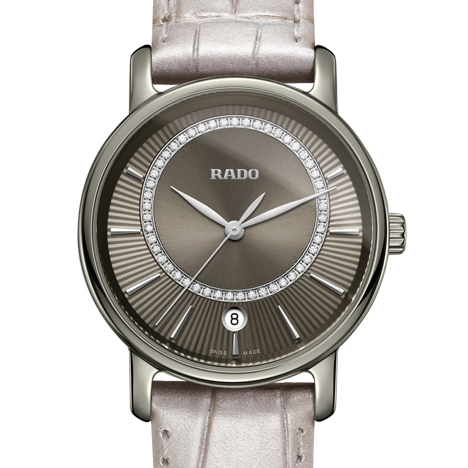 ラドー RADO 773.6053.3 ダイアマスター プチセコンド デイト 自動巻き メンズ _763604