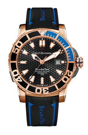 CARL F. BUCHERER(カール F. ブヘラ) 街でも存在感を見せるダイバーズウォッチ。カール F. ブヘラの豊富なラインナップを「大丸 世界の時計展」にてご紹介