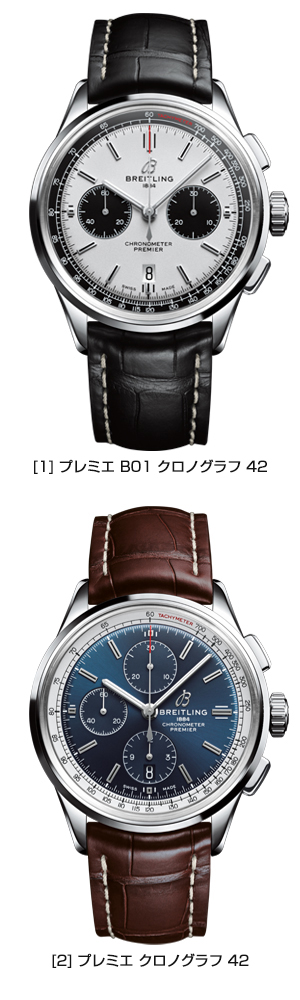 BREITLING(ブライトリング) ブライトリング プレミエ新作コレクション：目的とスタイルの融合