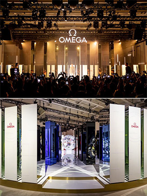 OMEGA(オメガ) 上海で開催された 世界初「プラネット オメガ エキシビション」に エディ・レッドメインが登場