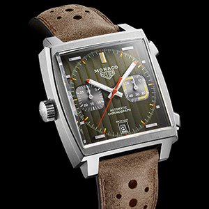 TAG Heuer(タグ・ホイヤー) タグ・ホイヤーがアイコンモデル「モナコ」の誕生50年を記念したスペシャルエディションを発表