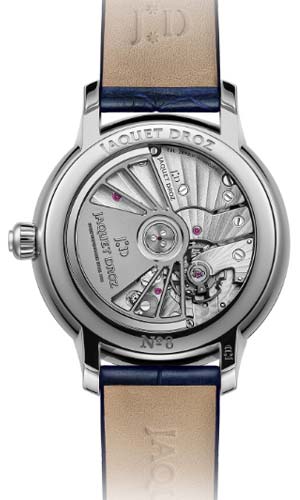 JAQUET DROZ(ジャケ・ドロー) 2019新作 暗闇に浮かび上がる月の光をイメージさせるゴールド&マザーオブパールの新作、ジャケ・ドロー「プティ・ウールミニット」