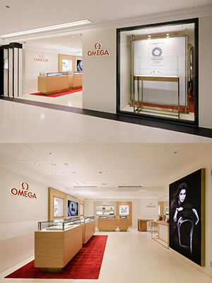 OMEGA(オメガ) 百貨店ショップインショップで日本最大の直営店。オメガショップ西武池袋 7月24日オープン