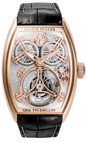 FRANCK MULLER(フランク ミュラー) 2023新作 「ギガ トゥールビヨン」を内蔵したCXケースモデル。フランク ミュラー「グランド カーベックス ギガ トゥールビヨン」