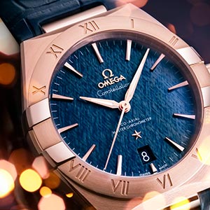 オメガ OMEGA 腕時計 メンズ 123.20.38.21.06.002 コンステレーション 39mm CONSTELLATION 39mm 自動巻き グレーxシルバー/レッドゴールド アナログ表示