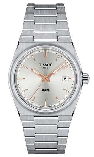 TISSOT(ティソ) 2022新作 レトロデザインの人気コレクションに35mmサイズの「ティソ PRX 35mm」が新発売。40mmモデルには新色が登場