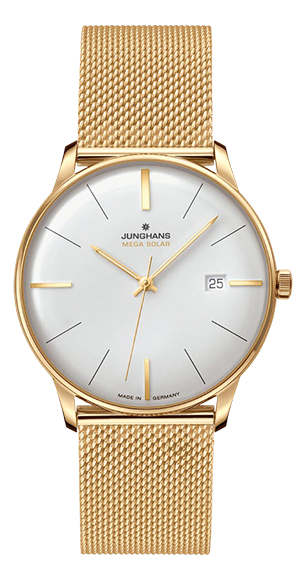 JUNGHANS(ユンハンス) 2026新作 太陽の光を取り込もう！ ユンハンス「マイスター メガソーラー」