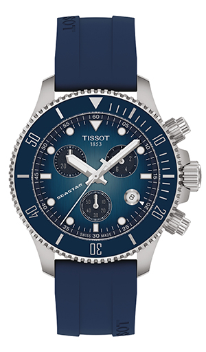 TISSOT(ティソ) 2026新作 ティソ シースターコレクションに新たな彩りを加える新作が登場。「ティソ シースター 1000 クォーツクロノグラフ」「ティソ シースター 1000 クォーツ」