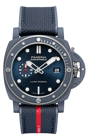 PANERAI(パネライ) 2024新作 パネライ「サブマーシブル クアランタクアトロ ルナ・ロッサ Ti-Ceramitech™」