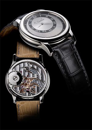 ROMAIN GAUTHIER(ローマン・ゴティエ) 年間製造本数60本のローマン・ゴティエにて、1本の時計ができあげるまでを追った映像作品