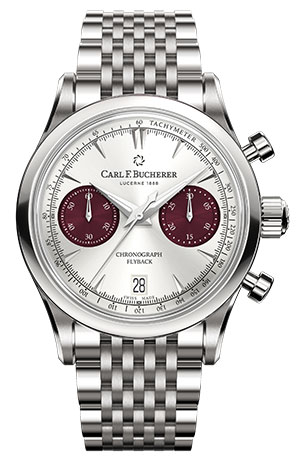 CARL F. BUCHERER(カール Ｆ. ブヘラ) 2023新作 色彩豊かで魅力的な、カール F. ブヘラ「マネロ フライバック40mm」にブレスレットモデルが登場