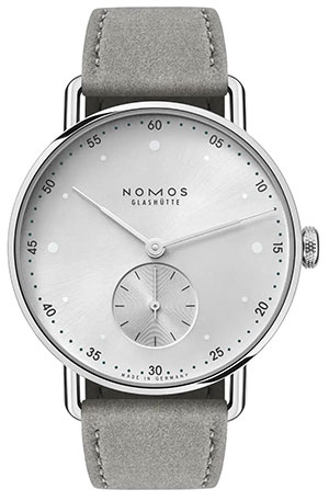 NOMOS Glashütte(ノモス グラスヒュッテ) 2023新作 クリアなエレガンスと組み合わされた最高の精度。数々のデザイン賞を獲得した「メトロ」の新作。ノモス グラスヒュッテ「メトロ33」