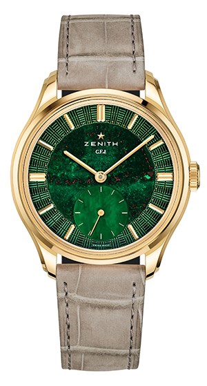 ZENITH(ゼニス) 2026新作 伝説を紡ぎ続けるキャリバー135。ゼニス「G.F.J.」