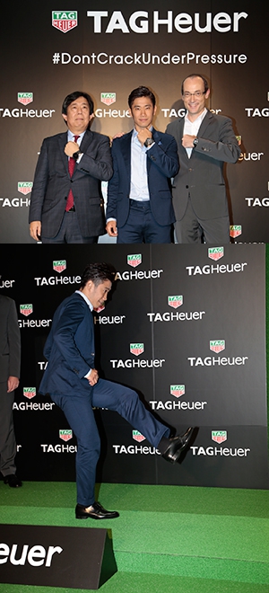 TAG Heuer(タグ・ホイヤー) プロサッカー・ブンデスリーガ等で活躍する香川真司選手がタグ・ホイヤーのアンバサダーに!