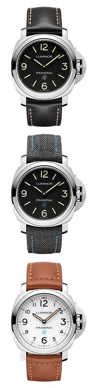 PANERAI(パネライ) SIHH 2018新作 「ルミノール ベース ロゴ スリーデイズ アッチャイオ-44mm」「ルミノール マリーナ ロゴ スリーデイズ アッチャイオ-44mm」