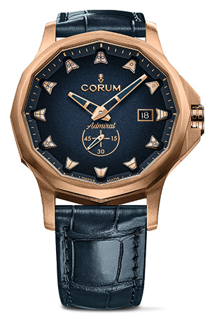 CORUM(コルム) 2020新作 時を重ねるごとに、重厚な味わいが深まるブロンズケースの「アドミラル レジェンド 42」