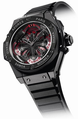 HUBLOT(ウブロ) GENEVA FAIR 2012最新作 キング・パワーウニコ GMT