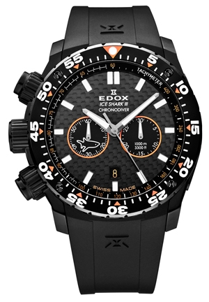 【美品】EDOX アイスシャークIII　リミテッドエディション