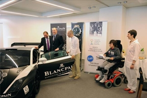 BLANCPAIN(ブランパン) 「モナコ筋ジストロフィー協会」のために特別車を出品